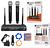Microfone Sem Fio Duplo Profissional ONE-X MIC2814