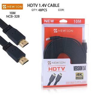 Cabo Hdmi 10 Metros Achatado Versão 1.4 Full Hd 1080 3d