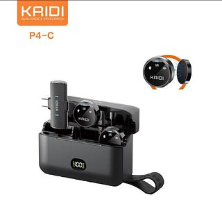 Microfone de Lapela Sem fio Magnético Redução de Ruído Compativel TYPE-C