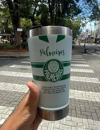 COPO 473ML PERSONALIZADO 3D，COM TAMPA E ABRIDOR