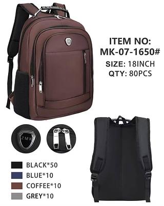 ￼Mochila Cabo de Aço Grande Impermeável Reforçada Notebook