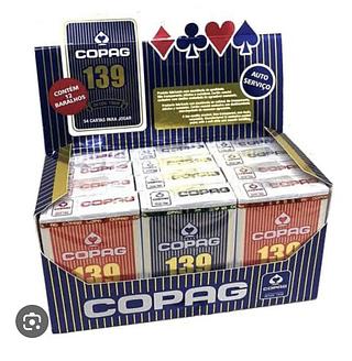 Baralho Copag 139 - Azul ou Vermelho (reciclado)