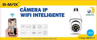 Câmera Espiã Lâmpada Wi-fi Full Hd Panorâmica 360º app yoosee