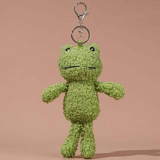 Bonito Sapo Boneca Chaveiro Pingente Saco De Brinquedo De Pelúcia Charme Coleção Ornamentos Porta-Chaves Do Carro Acessó