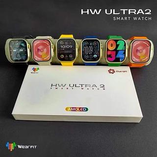 Relógio SmartWatch HW Ultra 2 Com Chat GPT NFC 49mm 49mm 2.1 Polegadas Android e IOS