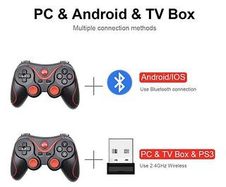 Controle Para Jogar No Celular Joystick Gamer Bluetooth X3–joy-x3