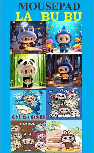 Mouse pad LABUBU 22*20cm Mousepad