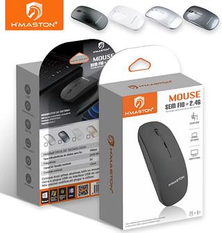 Mouse Sem Fio H'maston Sem Fio 2.4g Ergonômico pilha