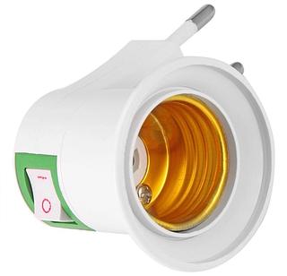 Adaptadores Bocal Lâmpada Tomada Liga / Desliga