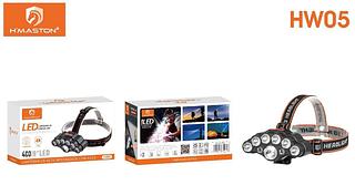 Lanterna de Cabeça Impermeável 9LED USB RecarregávelLanterna de Cabeça Impermeável 9LED USB Recarregável