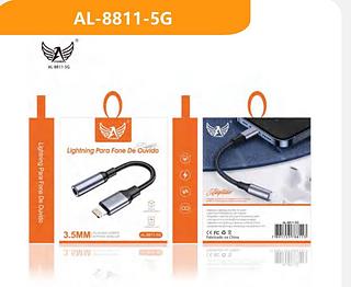 Cabo Adaptador Auxiliar Fone Ouvido P2 Lightning iphone