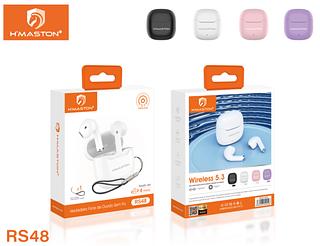 Fone De Ouvido Hmaston S/ Fio C/ Microfone Wireless 5.3 Rs-48
