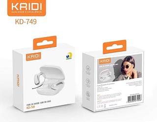 ￼Fone de Ouvido Sem fio Bluetooth Condução de Ar OWS Kaidi KD-749