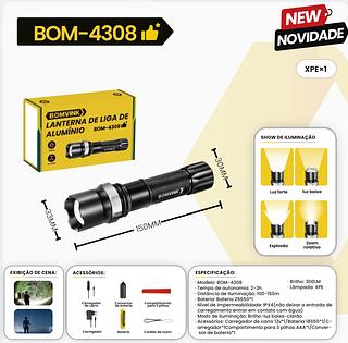 LANTETNA DE LIGA DE ALUMINIO SWART