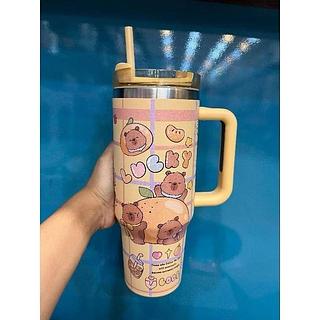 Copo Térmico com Canudo Capivara 1200ml