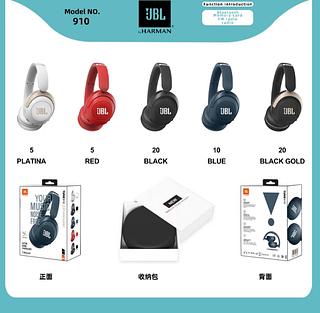 Fone De Ouvido Headphone JBI910 Bass Sem Fio Sd Bluetooth