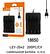 Carregador tublo 4 baterias 18650 3.7v/4.2v Lanterna Tatica