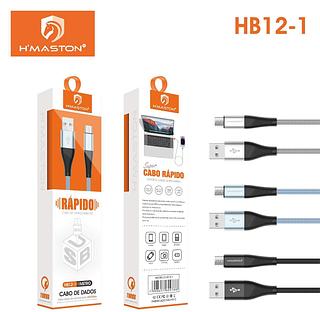 Cabo Dados Rápida QC3.0 Turbo 4.8a Para v8–hmaston