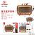 Rádio Retrô Portátil Relógio Bluetooth AM FM SD USB Radio Retro