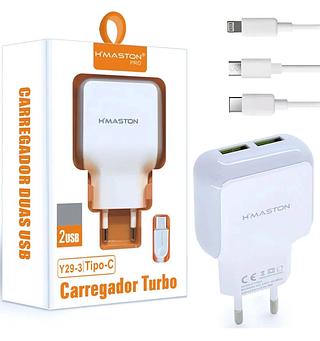 Carregador rapido 4.1A HMASTON Type-c