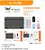 Kit Teclado e Mouse Macaron 10" Sem Fio PC Gamer Wireless