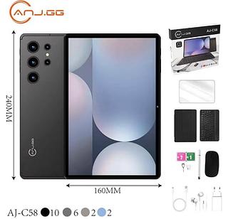 Tablet 10.1” 5G Octa-Core MTK6755 | 6GB RAM + 128GB ROM | Câmera 32MP | Android | Tela IN-CELL jehnny