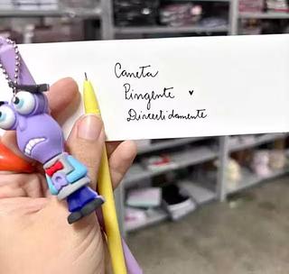 CANETA FOFA PINGENTE kit 40pç，DIVERTIDAMENTE