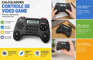 Calculadora geek controle nova