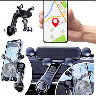 ￼Suporte Celular Carro Universal Rotação 360° Saida de ar Suporte de celular Veicular