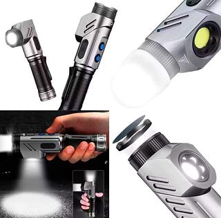 Lanterna Portátil LED 1500 Lúmens Dobrável com Ímã—BMAX