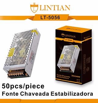 fonte chaveada estabilizador 12v 20a/240w