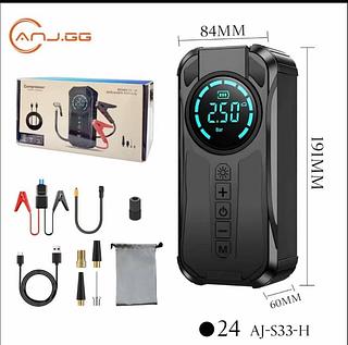 Auxiliar Partida Bateria Calibrador Digital Portátil Sem Fio - compressor portatil