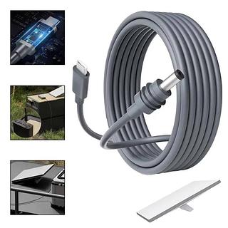 Cabo de Alimentação Starlink 3 Metros Tipo-C PD para DC Robusto e Durável