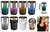 Copo Térmico Happy Hour Coloridos 384ml Stanley