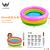 ￼Piscina Colorida Almofadada Inflável Infantil90cm✖️25cm