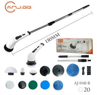 ￼Escova De Limpeza Ajustável Janela Banheiro e Cozinha Ferramenta 9 em 1 Recarregável NOVEVE