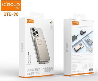 Carregador Indução Portátil Para iPhone Powerbank 10000mah