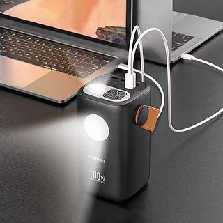 Carregador Portátil Power Bank 60000mAh 100W Ultra Rápido Premium Para Mini Starlink Notebook e Celulares