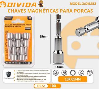 CHAVES MAGNÉTICAS PARA PORCAS