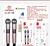 Kit 2 Microfones Sem Fio Recarregavel Com Longo Alcance
