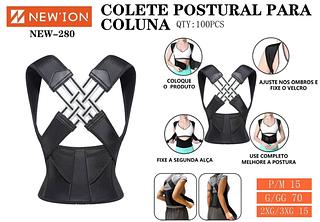 COLETE POSTURAL PARA COLUNA