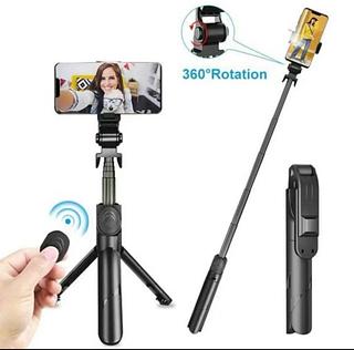 Bastão Pau Selfie Tripé Mesa Controle Bluetooth