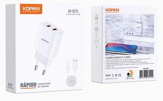 CARREGADOR KDPAN RAPIDO 2.4A V8
