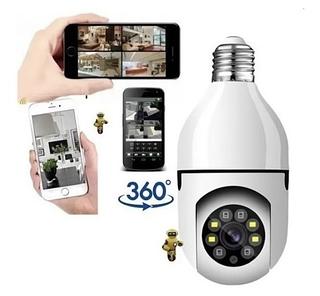 Câmera De Segurança Visão Noturna Lampada Facil Instalação JT-8177