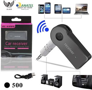 Adaptador Receptor Bluetooth Usb Musica P2 Chamada Som Carro