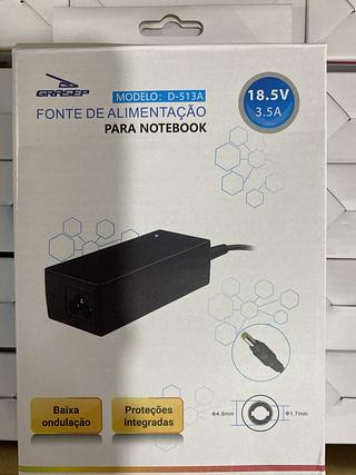 GRASEP fonte de alimentacao para notebook 18.5v 3.5A fonta （4.8mm*1.7mm）