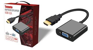 Cabo Adaptador Hdmi Para Vga Para Tv Pc Xbox360 Notebook —TOMATE