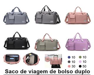 Bolsa mala de viagem à prova d'água com grande capacidade para viagens ou passeios
