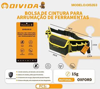 ￼Cinto Bolsa Cinturão Porta Ferramentas Eletricista Carpinteiro Marceneiro Multiuso