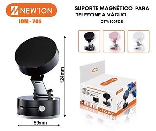 ￼Ventosa A Vácuo Dupla Face Suporte Magnético Do Telefone Multifuncional Retrátil Preguiçoso